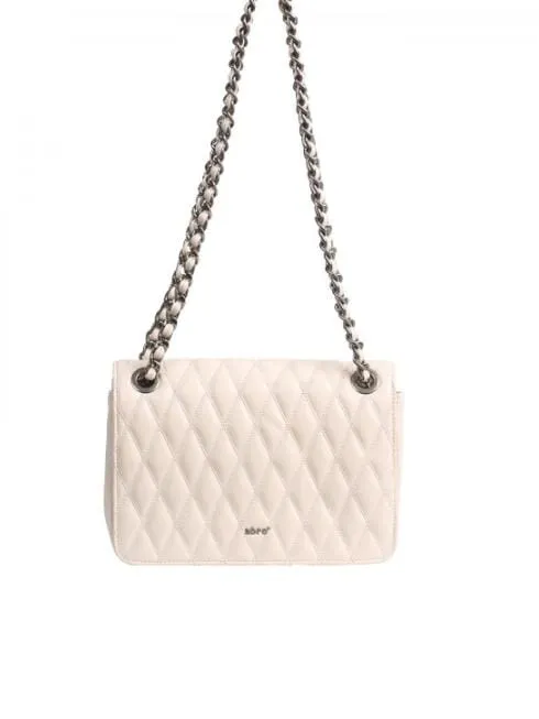 Abro Ivory Romby Quilted Bag 028934-57 0071