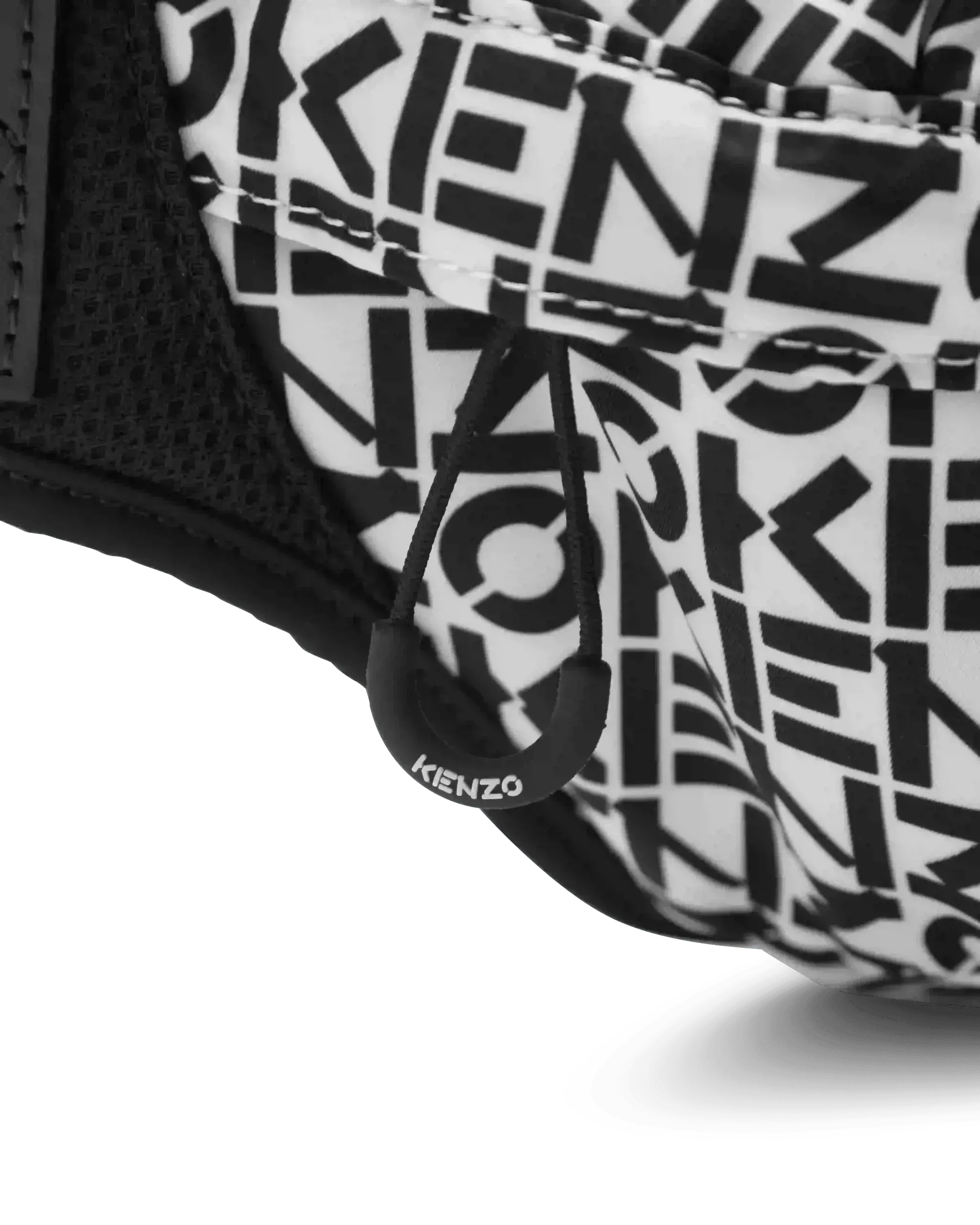 Allover Logo Printed Belt Bag