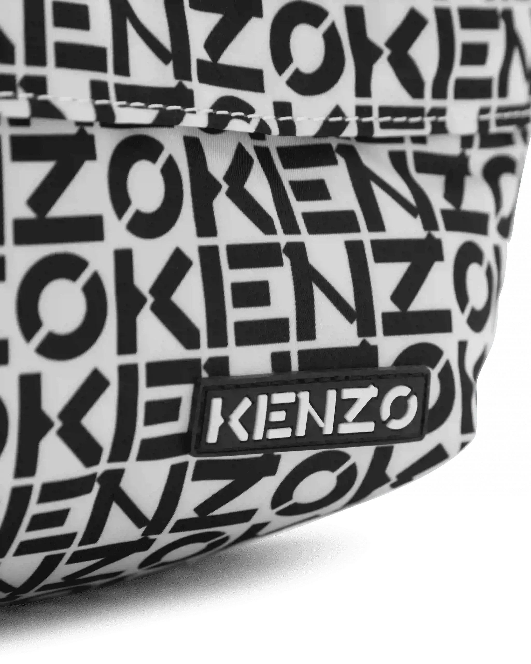 Allover Logo Printed Belt Bag
