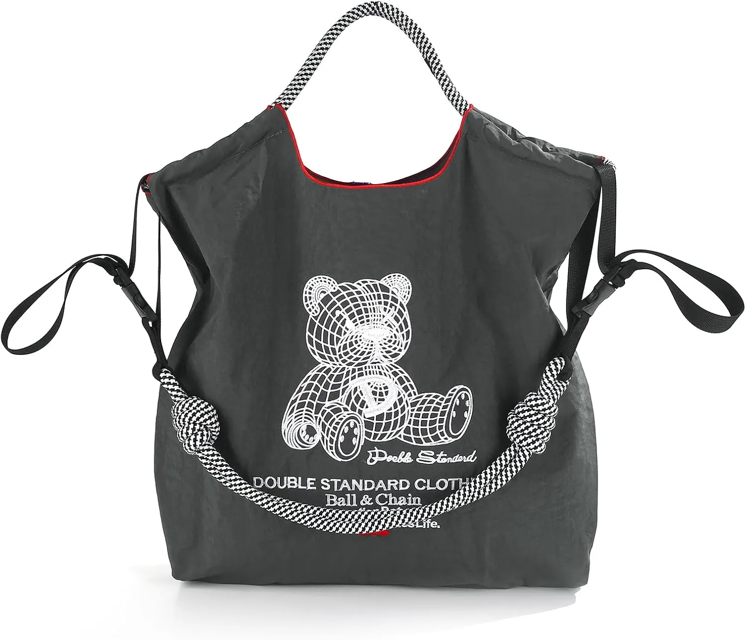Ball&Chain Tote Bag for Women, Foldable Tote Bag With Handle Large Shoulder Bag Handbag for Travel, Work