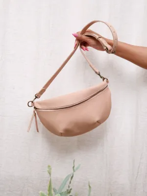 Berkeley Belt Bag in Pale Blush