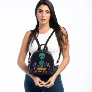 Black Mini Backpack I need My space