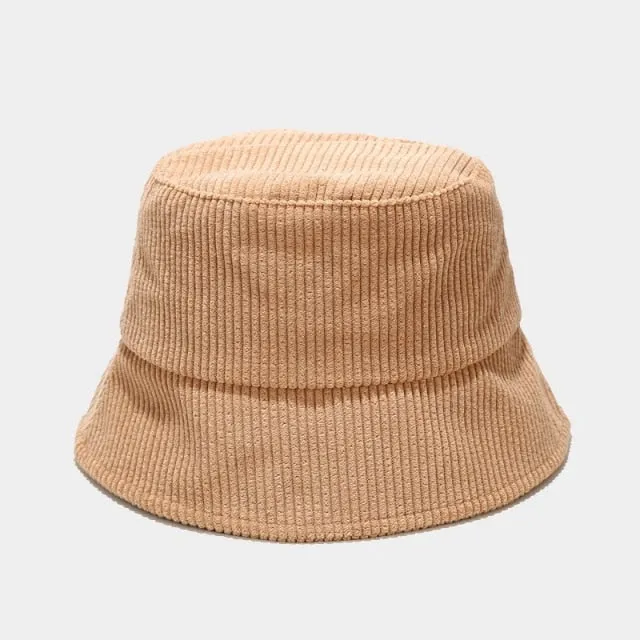 Corduroy Bucket Hat