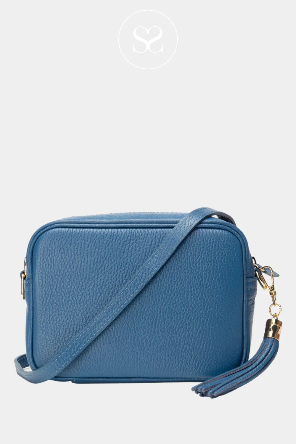 ELIE BEAUMONT - CROSSBODY BAG - DENIM BLUE