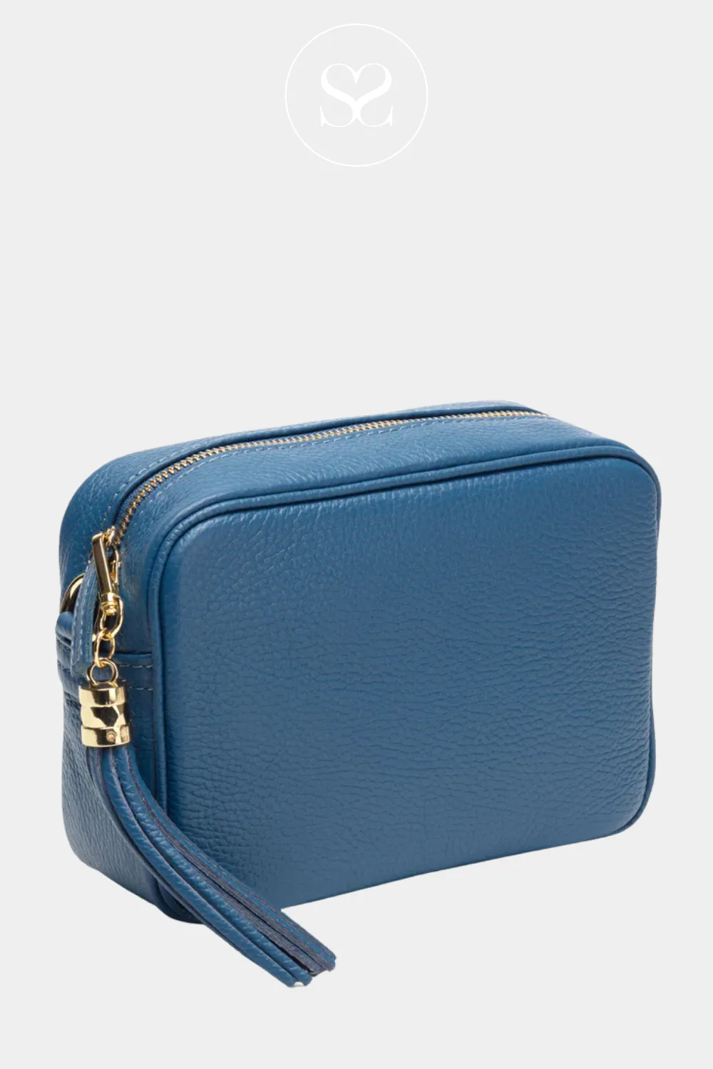 ELIE BEAUMONT - CROSSBODY BAG - DENIM BLUE