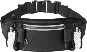 Fanny Pack for Women and Men Waist Bags with Water Bottle Holder Running Waist Bag Large Pouch & Adjustable Strap for Gym Jogging Cycling Rraveling Fitness Hiking