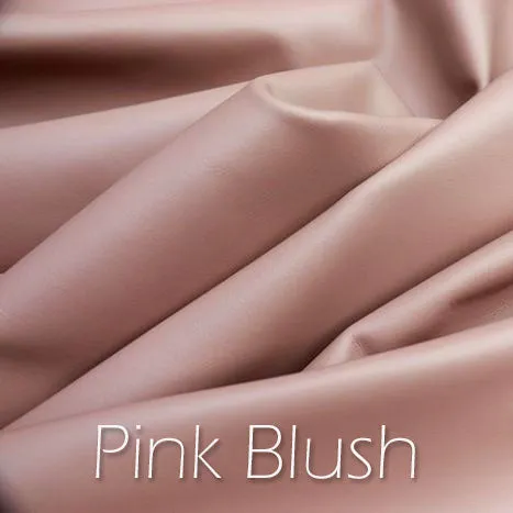 Finished Pink Leather Strapping - 1/2 inch (0.5") Wide - for DIY, Leathercrafting, Repair & more