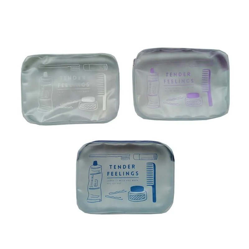 Frosted Travel Pouch