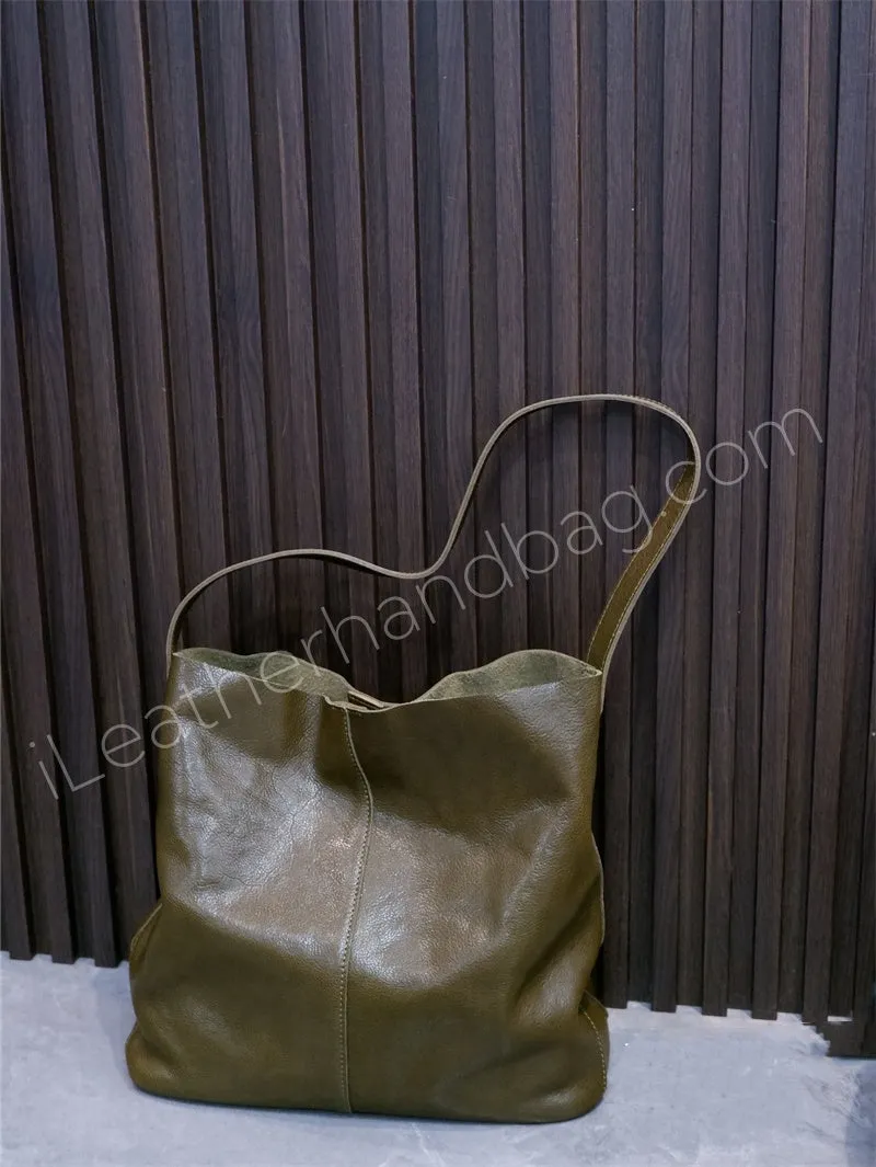 Genuine Leather Hobo Bags Soft Leather Hobo Bag Hobo Leather Tote Bag Womens