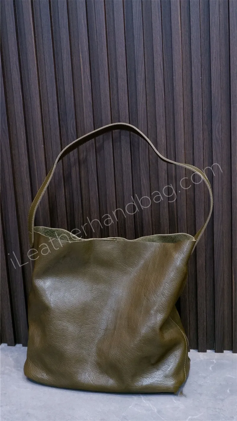 Genuine Leather Hobo Bags Soft Leather Hobo Bag Hobo Leather Tote Bag Womens