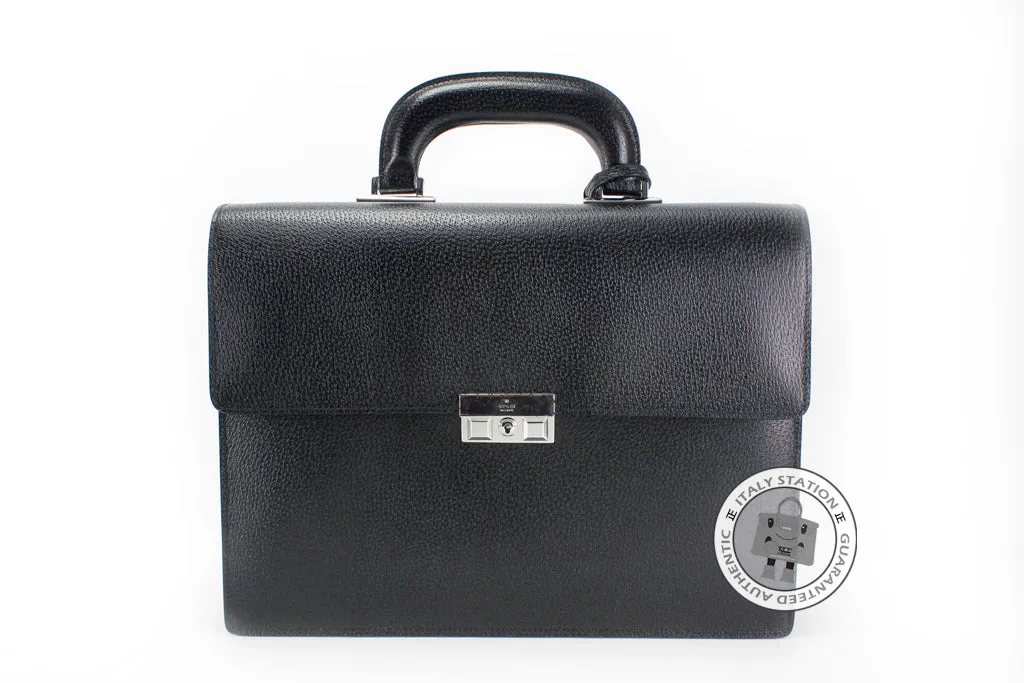 Gucci 201849 B690N Black / 1000 Leather Briefcases Shw