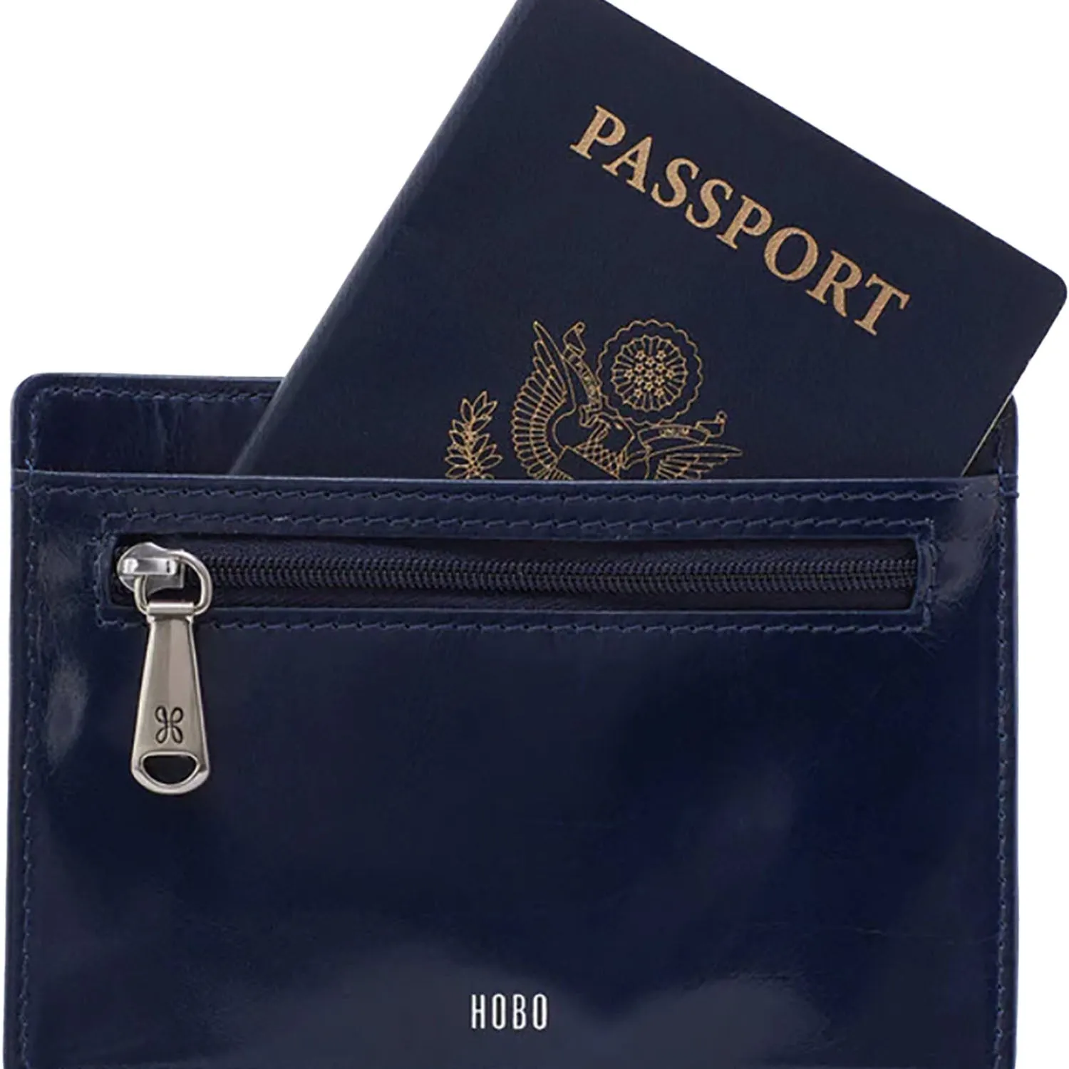 Hobo Euro Slide Nightshade Polished Leather