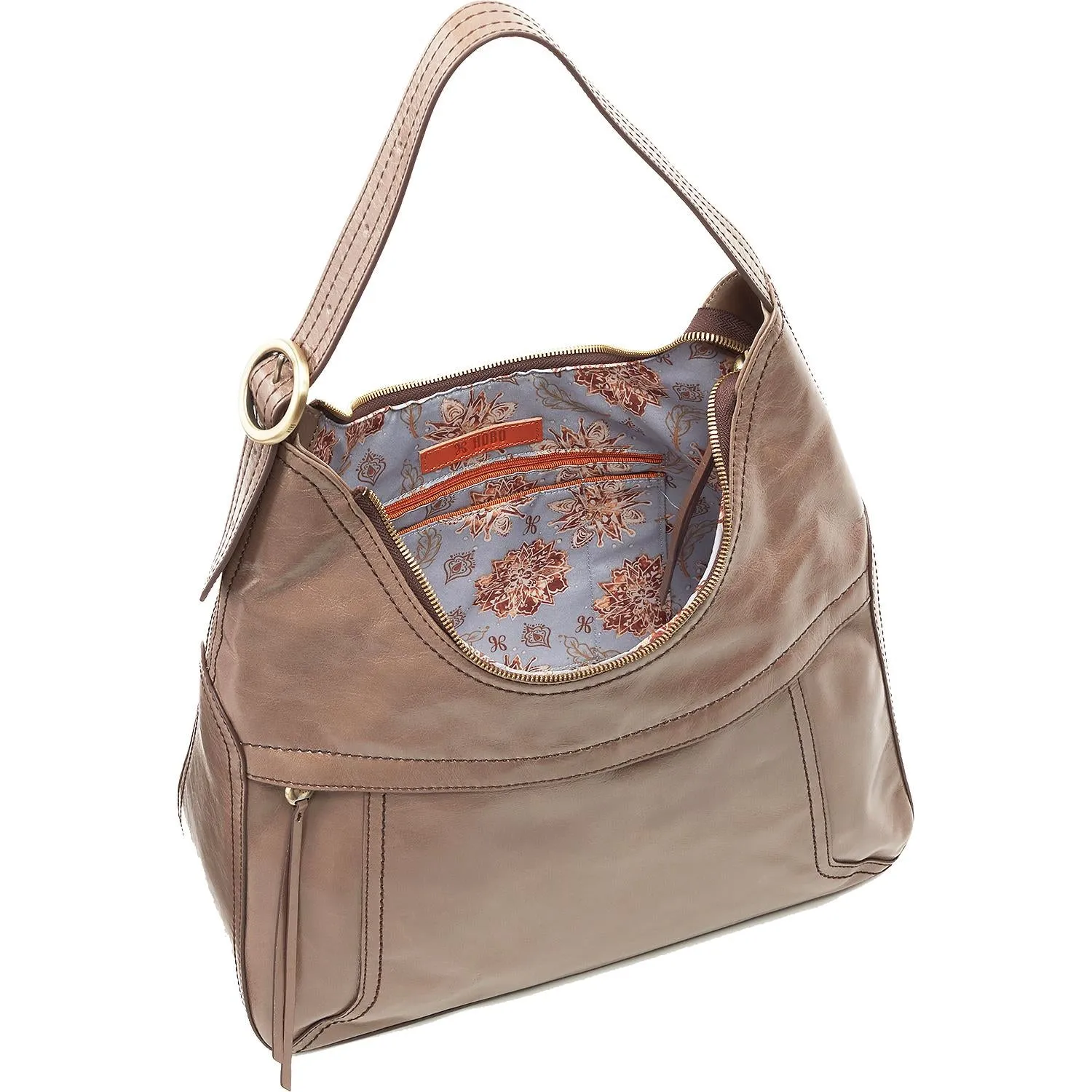 Hobo Fortune Gravel Vintage Hide Leather
