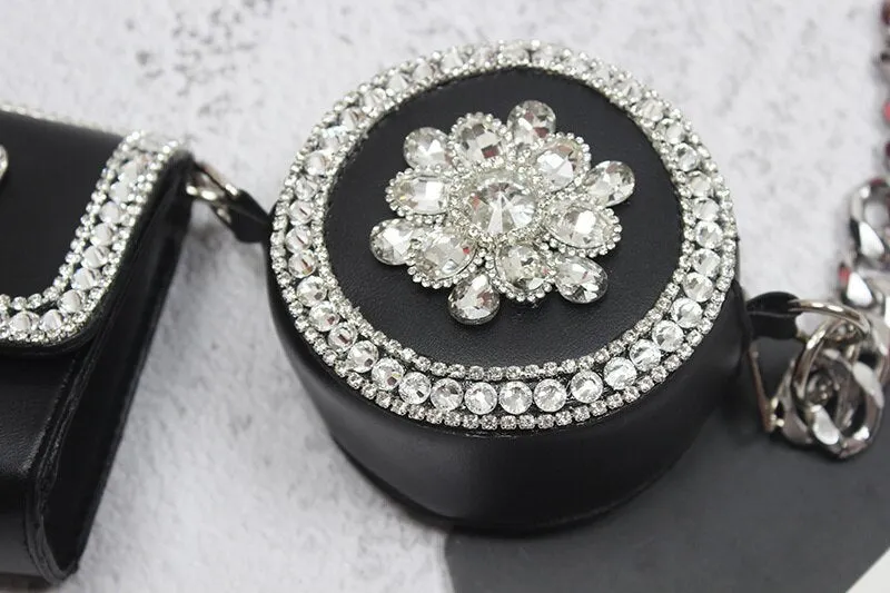 Joelle Embellished Fanny Belt / Shoulder Bags - 2 Styles