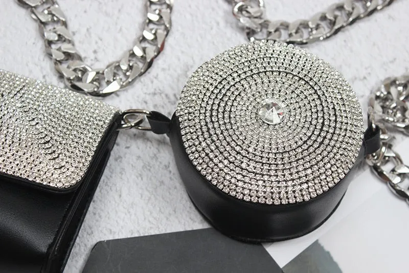Joelle Embellished Fanny Belt / Shoulder Bags - 2 Styles