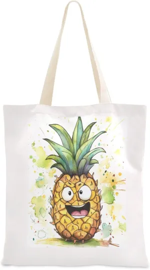JSTEL Canvas Tote Bag for Women with Pocket,Canvas Tote Purse Shopping Bag