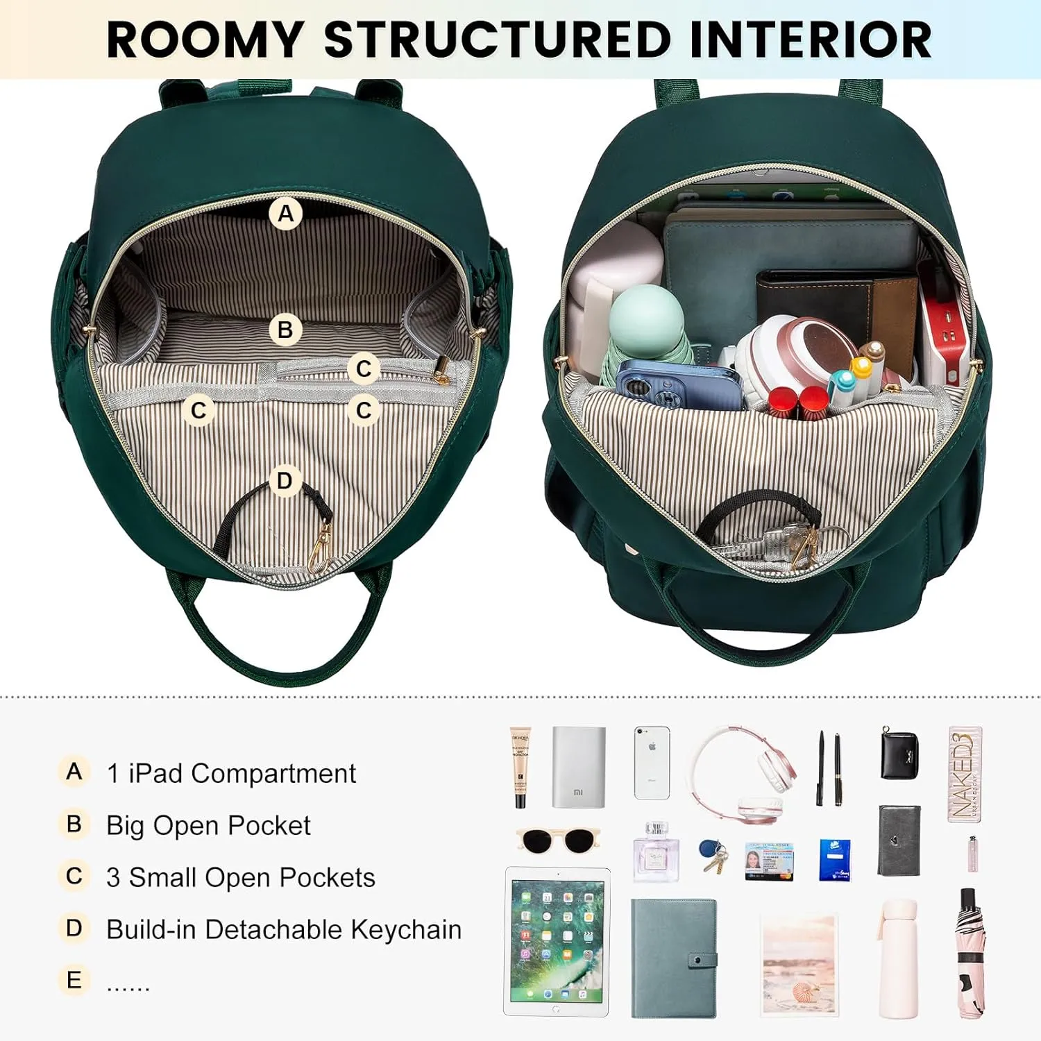 LOVEVOOK Mini Backpack Purse for Women Cute Small Backpack, Light Weight Fashion Daypack for Work Travel Daily Backpack