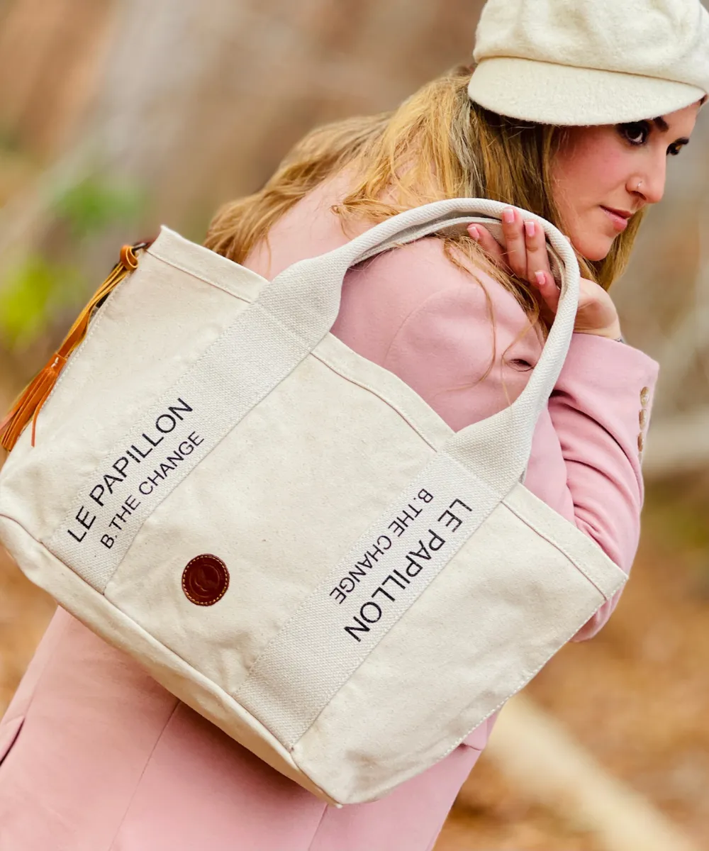 LP Short  Tote White