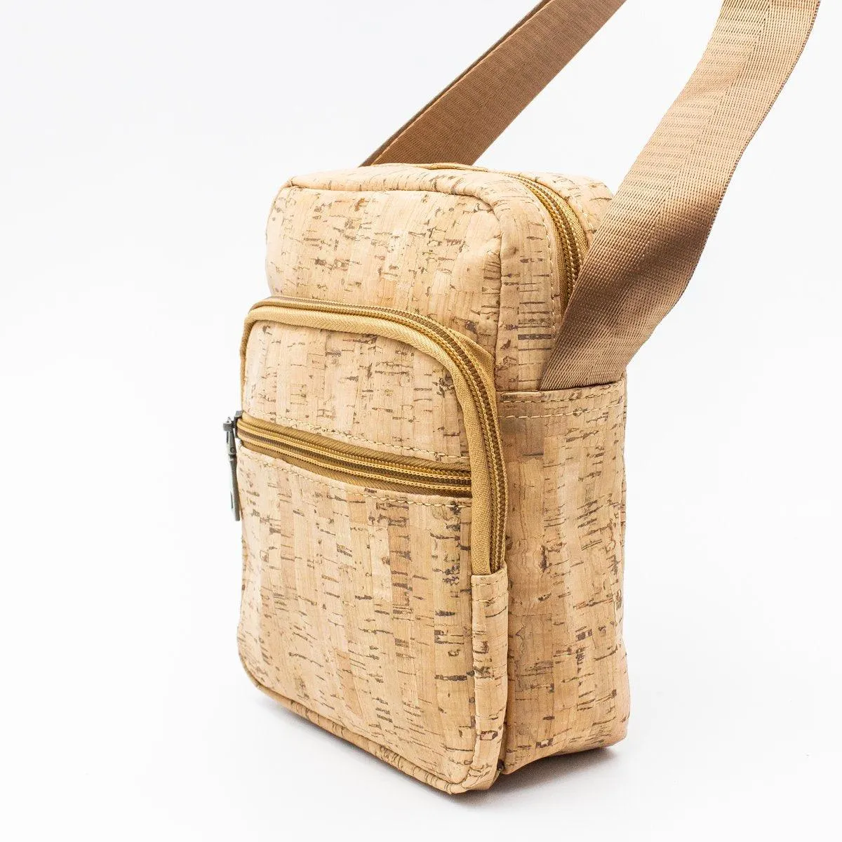 Men's Cork Leather Shoulder Bag 304