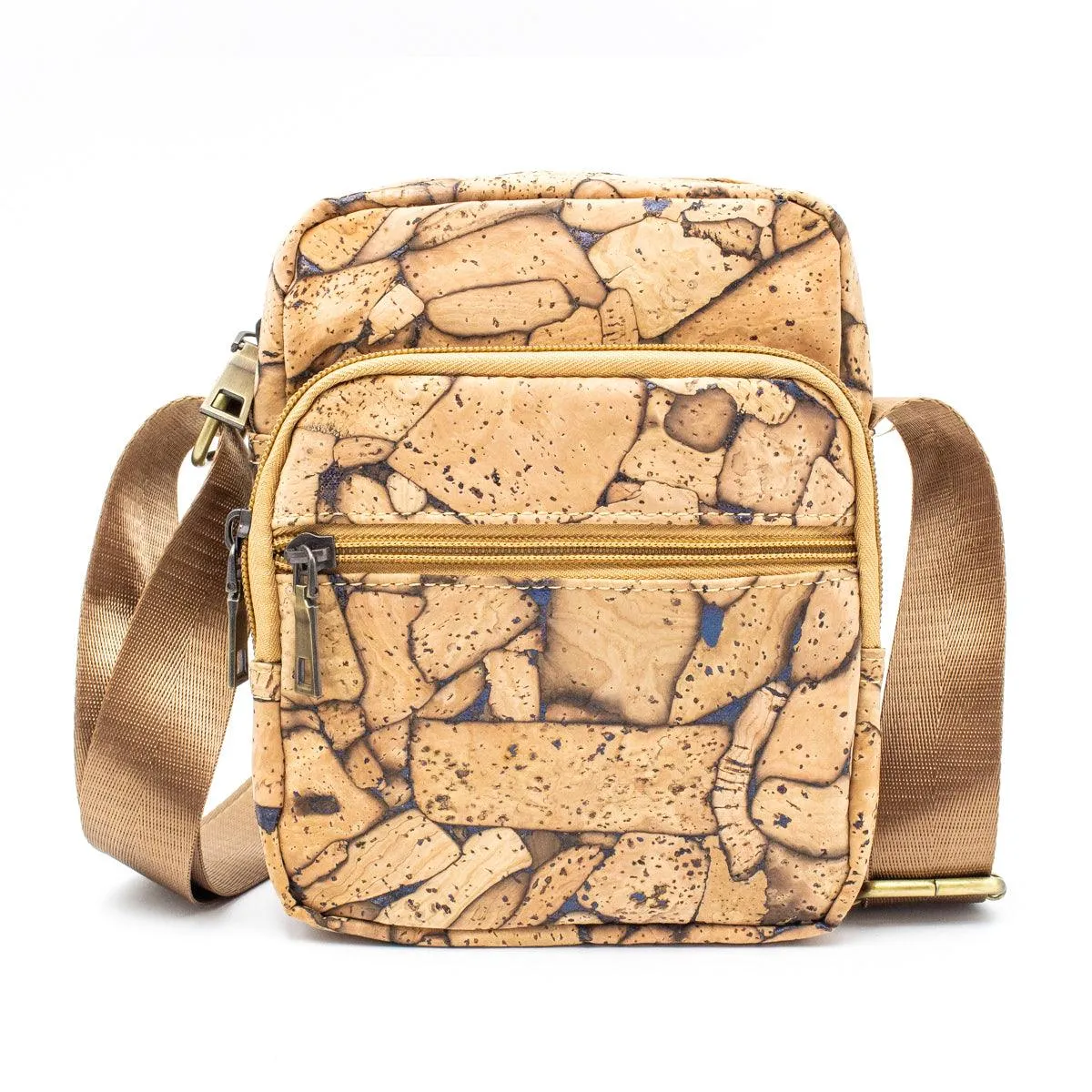Men's Cork Leather Shoulder Bag 304