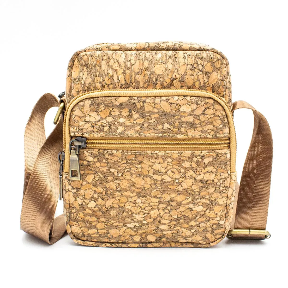 Men's Cork Leather Shoulder Bag 304