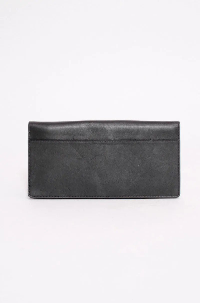 METAL EMBELLISHED CLUTCH