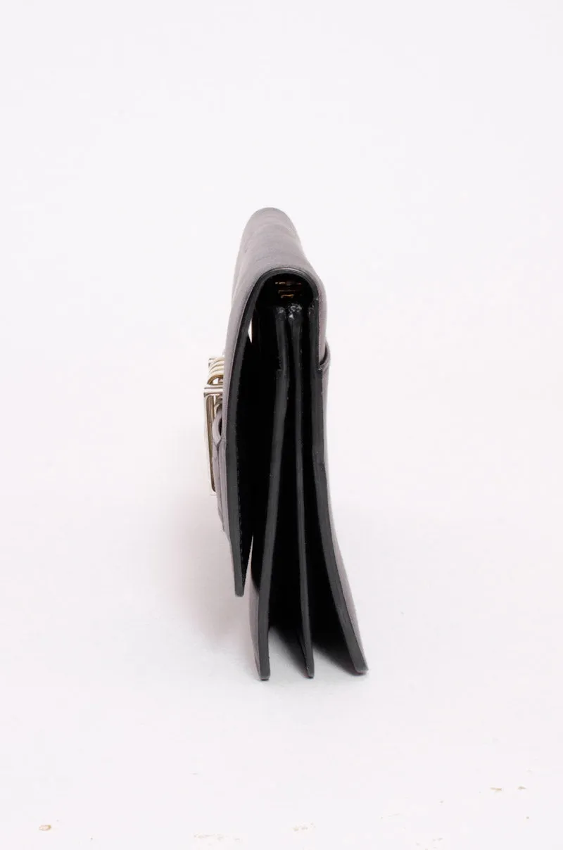 METAL EMBELLISHED CLUTCH