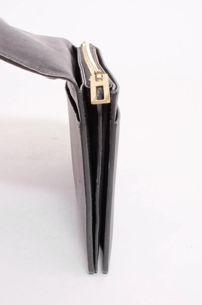 METAL EMBELLISHED CLUTCH