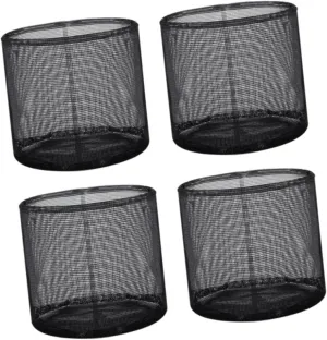 MYCENSE 4Pcs Aquatic Planting Bags,Plant Bags,Mesh Bags,Breathe Pond Planter Lily Plant Pots for Lotus Terrestrial Plants Water Lily, Round