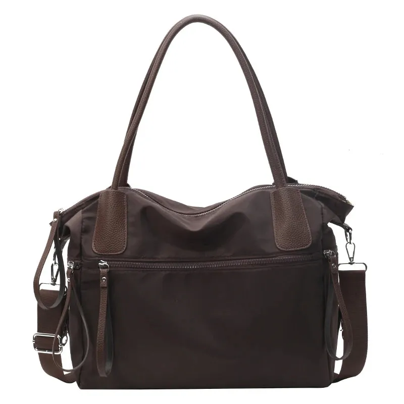 New Nylon Zipper Women's Bag Fashionable and Casual Style Shoulder Bag Hot Selling High Quality Large Capacity Crossbody Bag