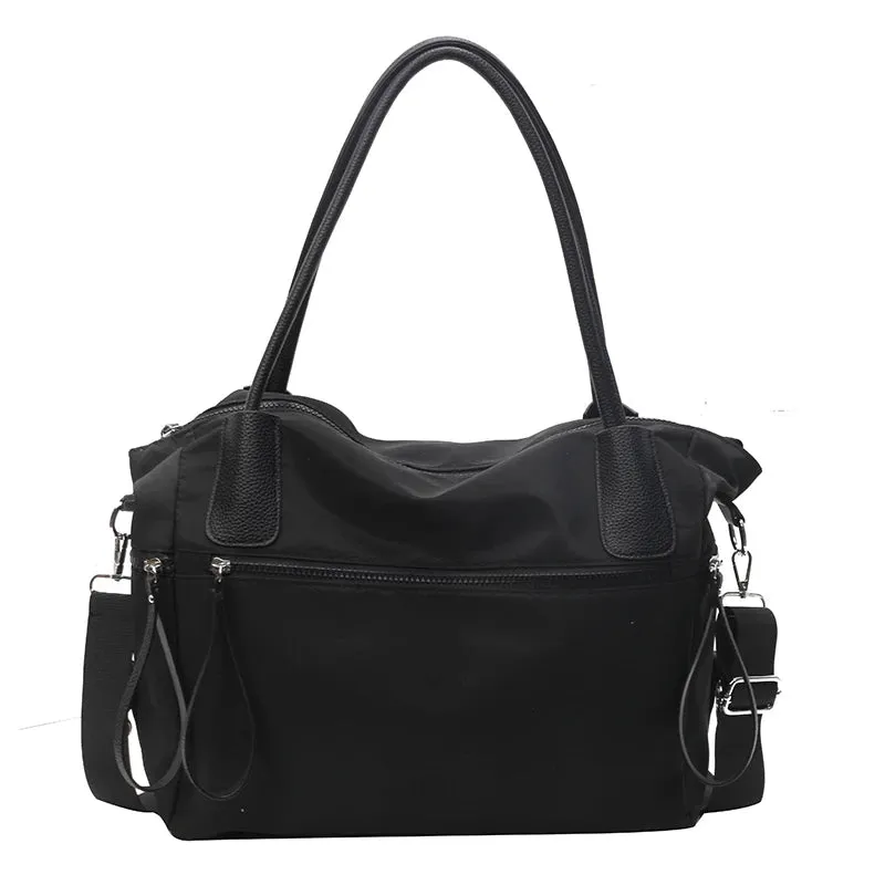 New Nylon Zipper Women's Bag Fashionable and Casual Style Shoulder Bag Hot Selling High Quality Large Capacity Crossbody Bag