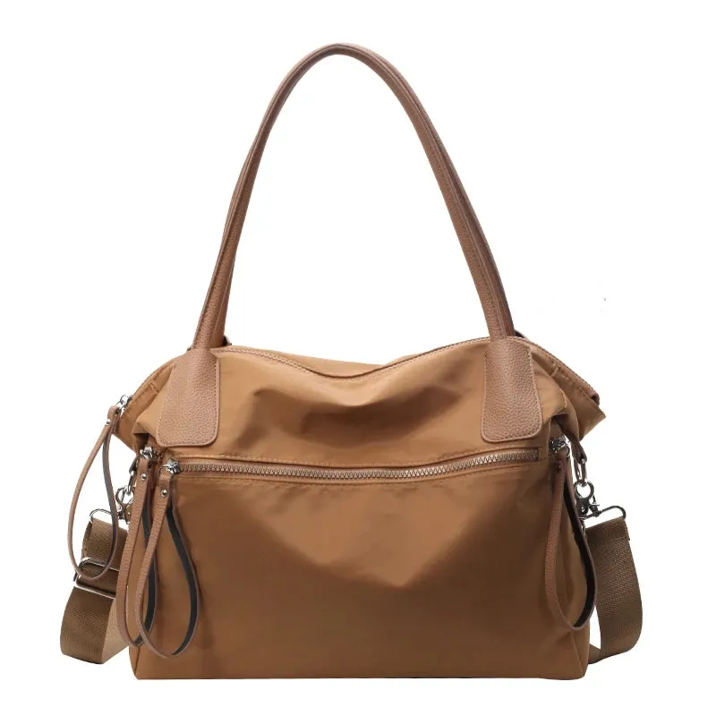 New Nylon Zipper Women's Bag Fashionable and Casual Style Shoulder Bag Hot Selling High Quality Large Capacity Crossbody Bag