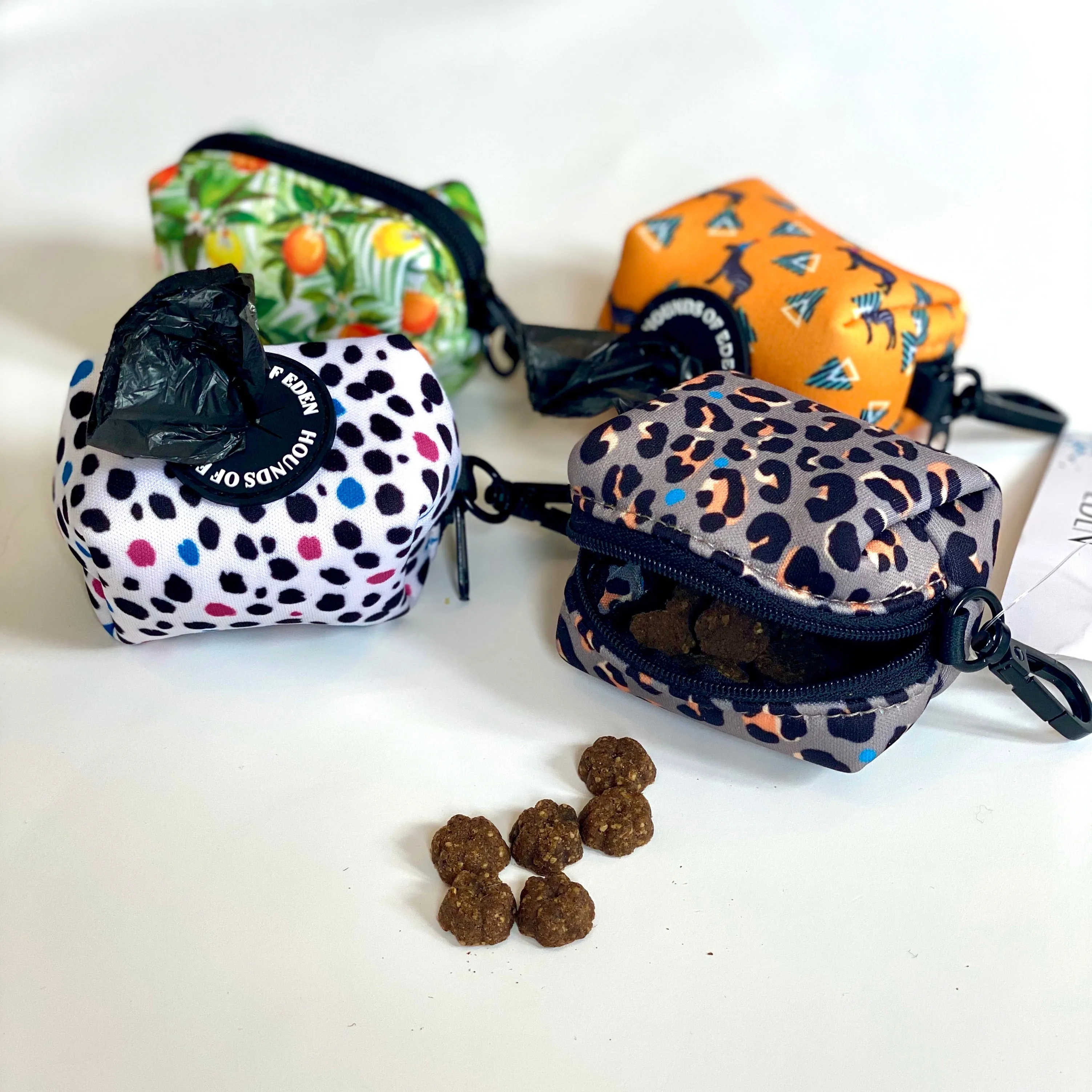 'Party Marty' - Zebra Poop/Treat Bag Holder