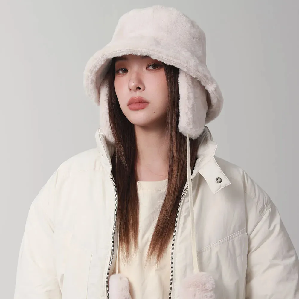Plush Bomber Bucket Hat | BELINDA