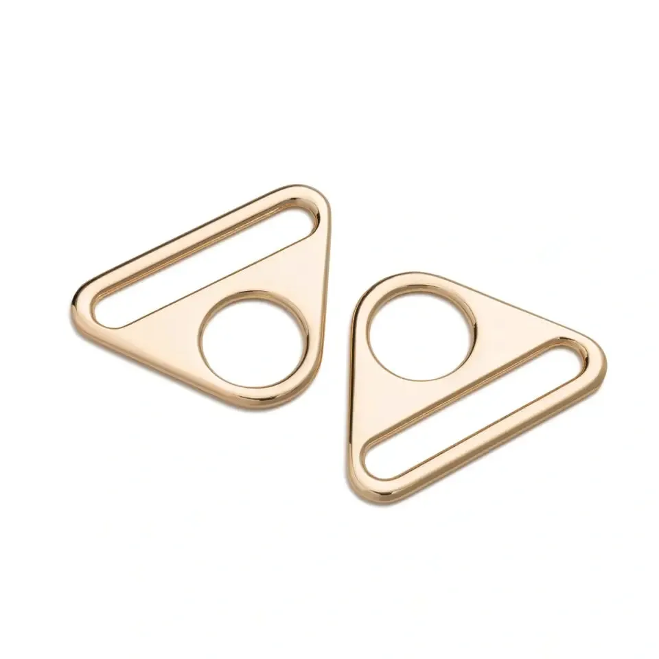 Prym New Gold Triangle Loops for bag straps