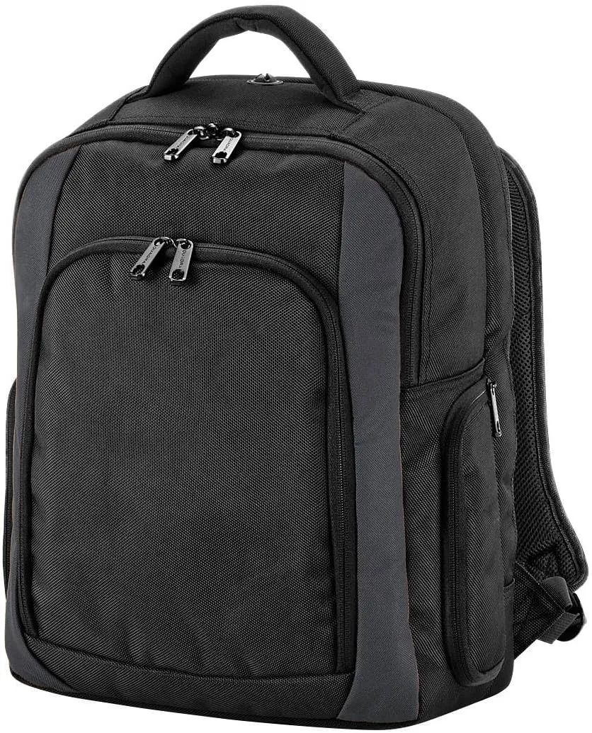 Quadra Tungsten laptop backpack - Black/Dark Graphite