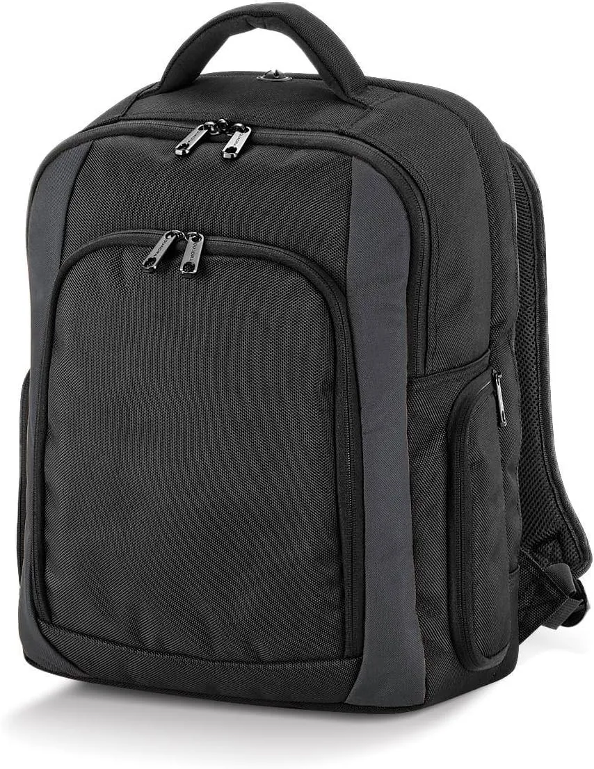 Quadra Tungsten laptop backpack - Black/Dark Graphite