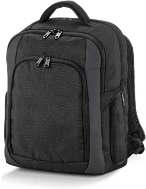 Quadra Tungsten laptop backpack - Black/Dark Graphite