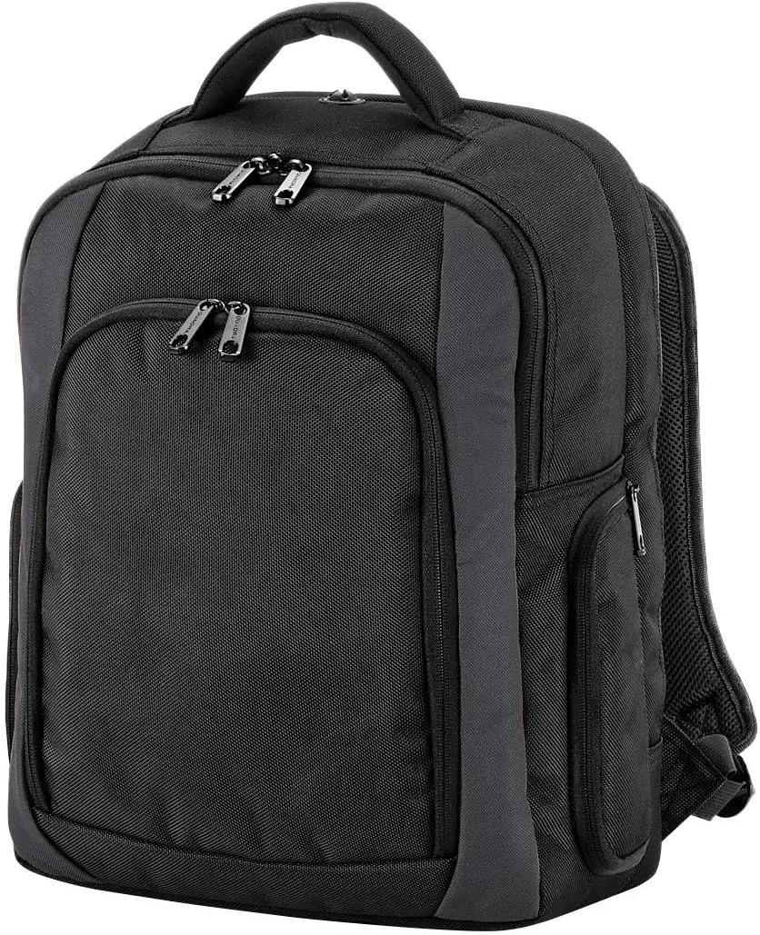 Quadra Tungsten laptop backpack - Black/Dark Graphite