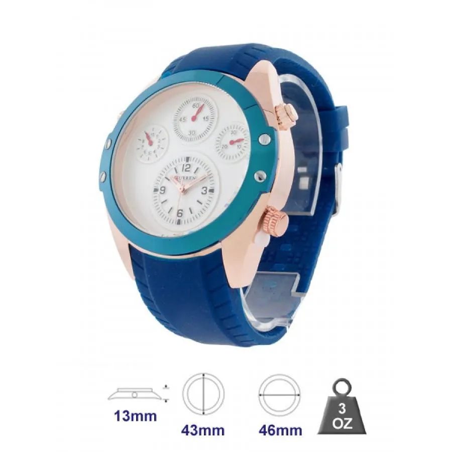 Reloj de cuero clásico para hombre