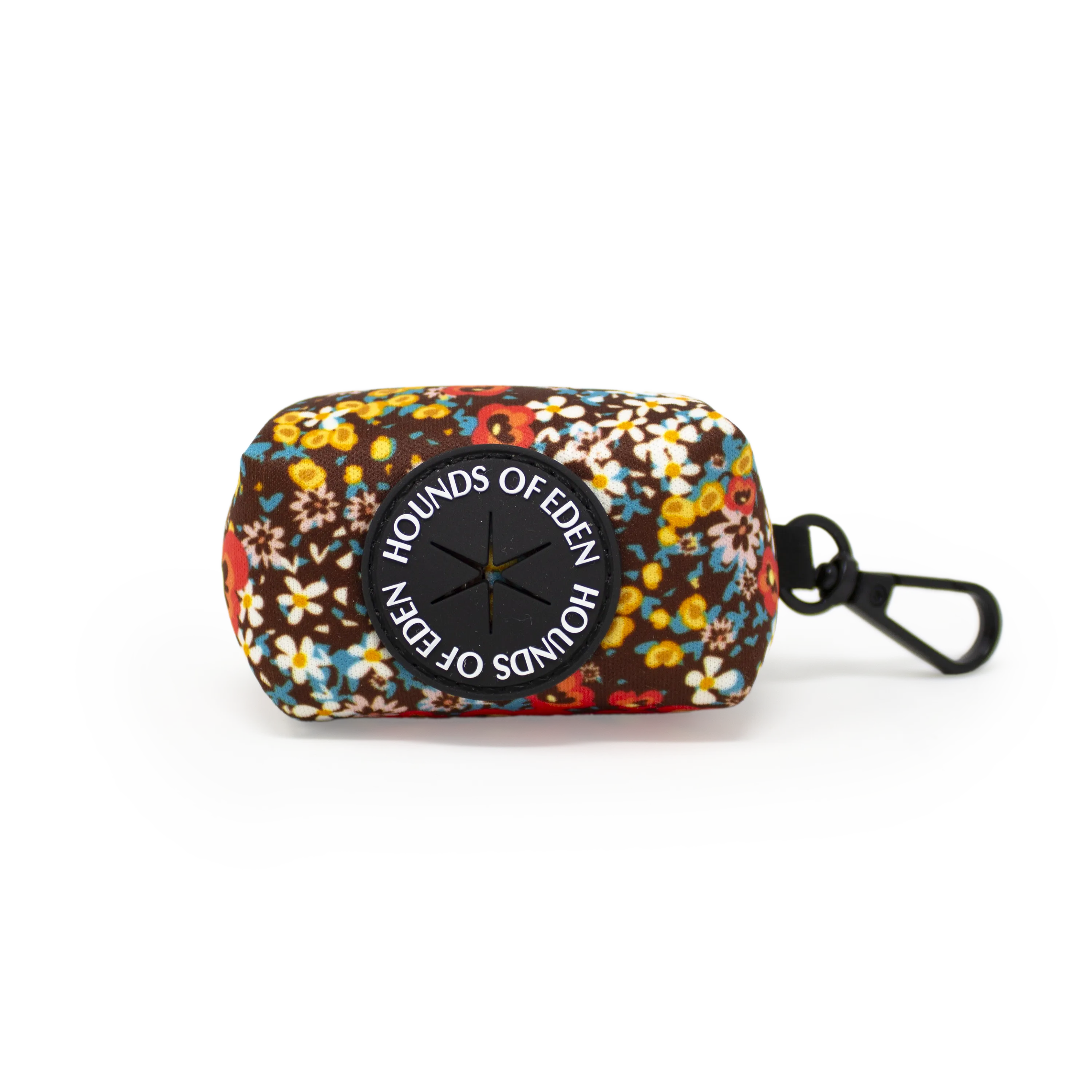 Retro Bloom Design Poop Bag Holder