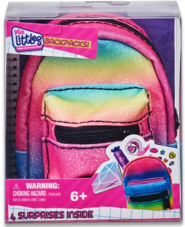 Shopkins Real Littles Backpack Series 2 (Sealed case of 18)