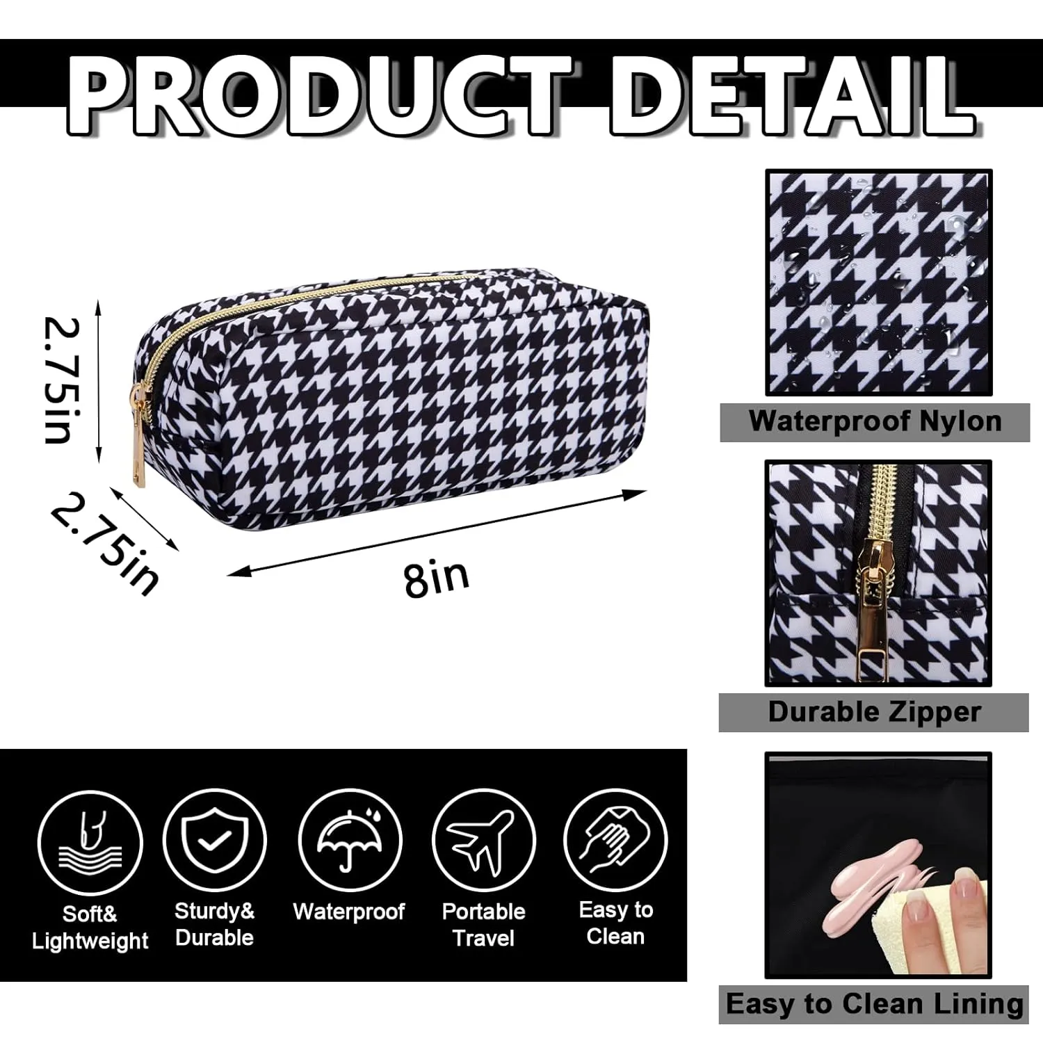 ,,,(Slim-Houndstooth)