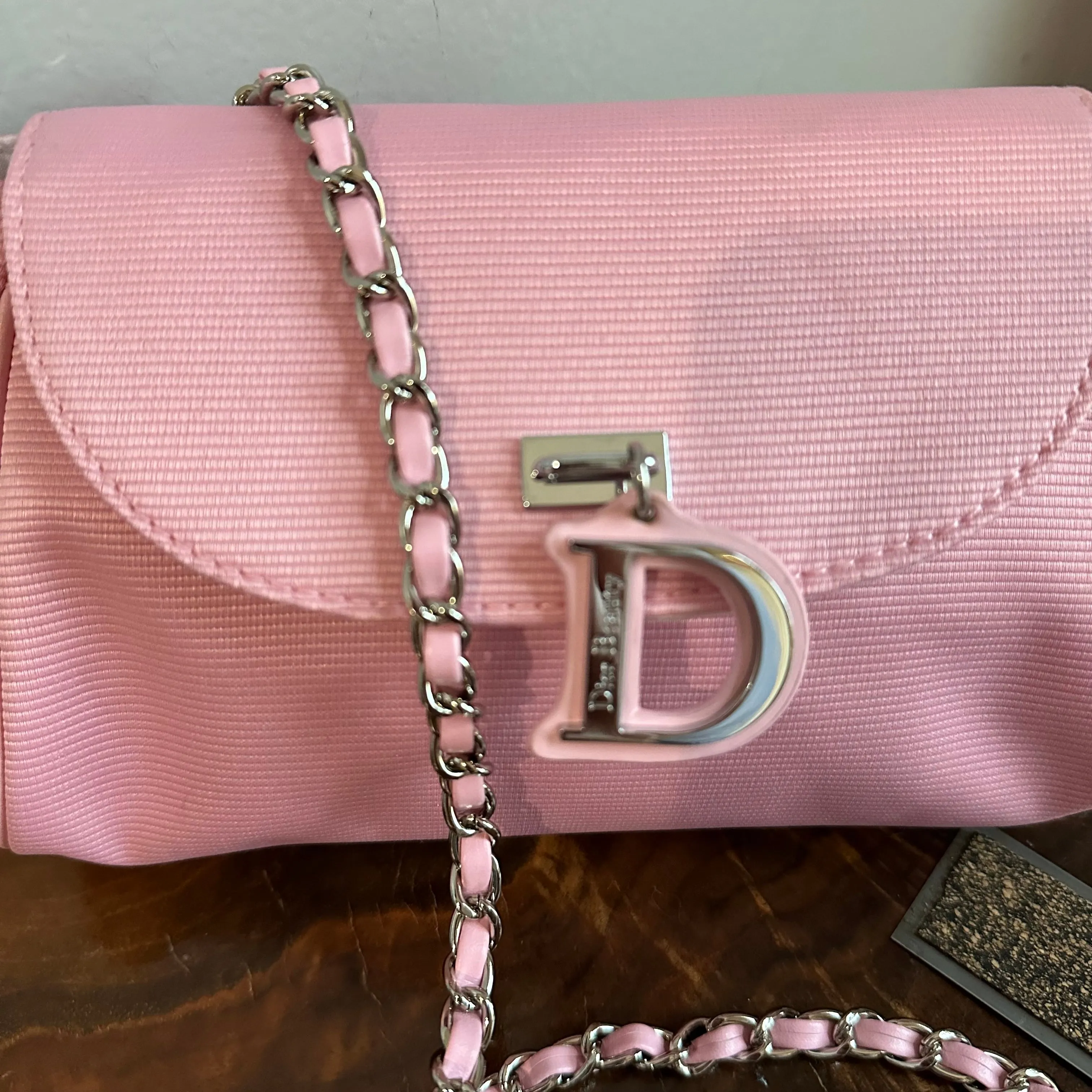 The Junco Crossbody Bag - Pale Pink Dior