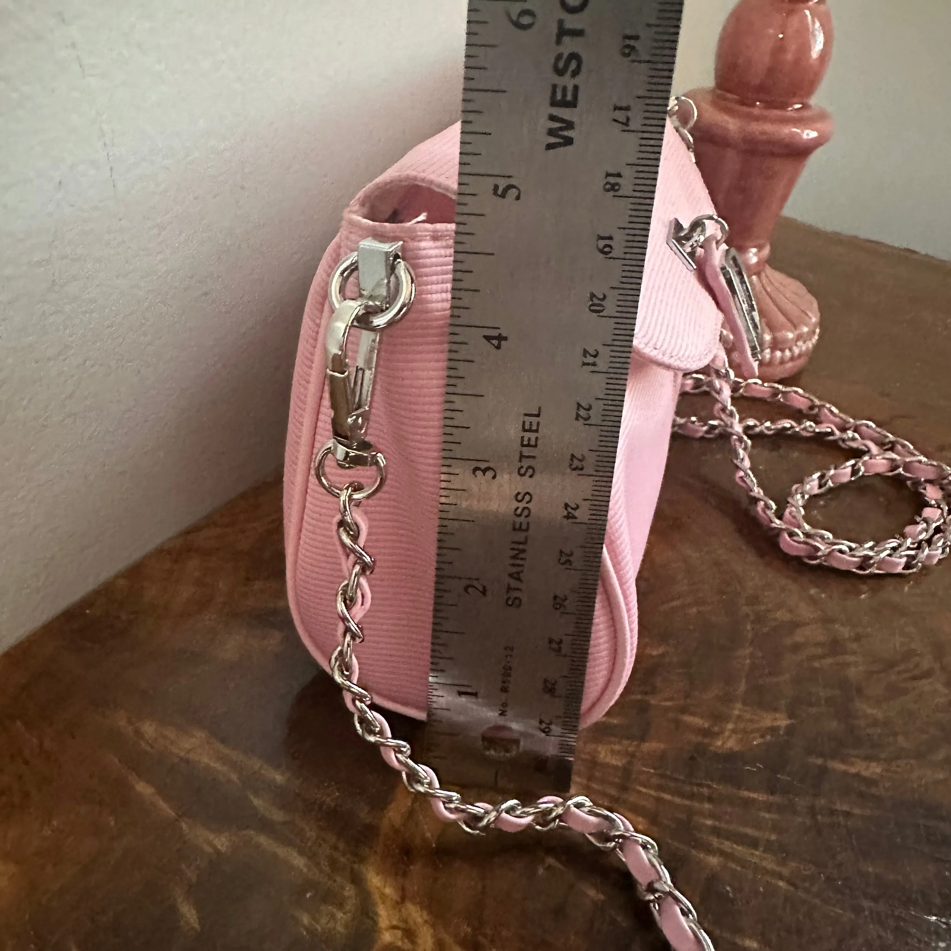 The Junco Crossbody Bag - Pale Pink Dior