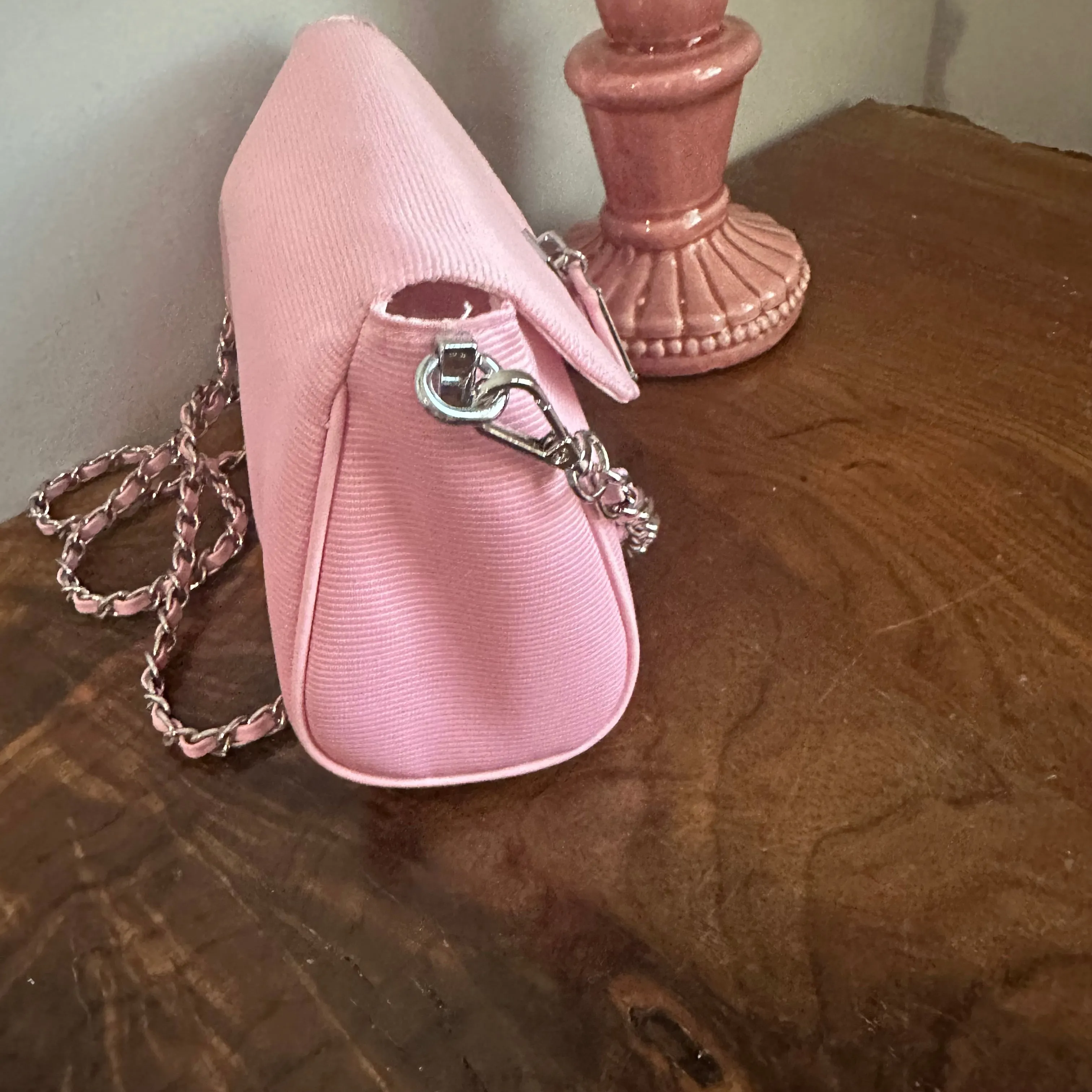 The Junco Crossbody Bag - Pale Pink Dior