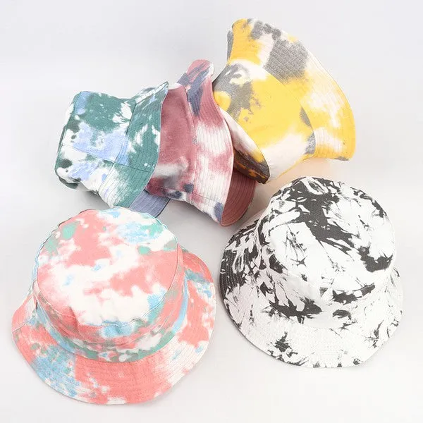 TIE DYED TRENDY BUCKET HAT