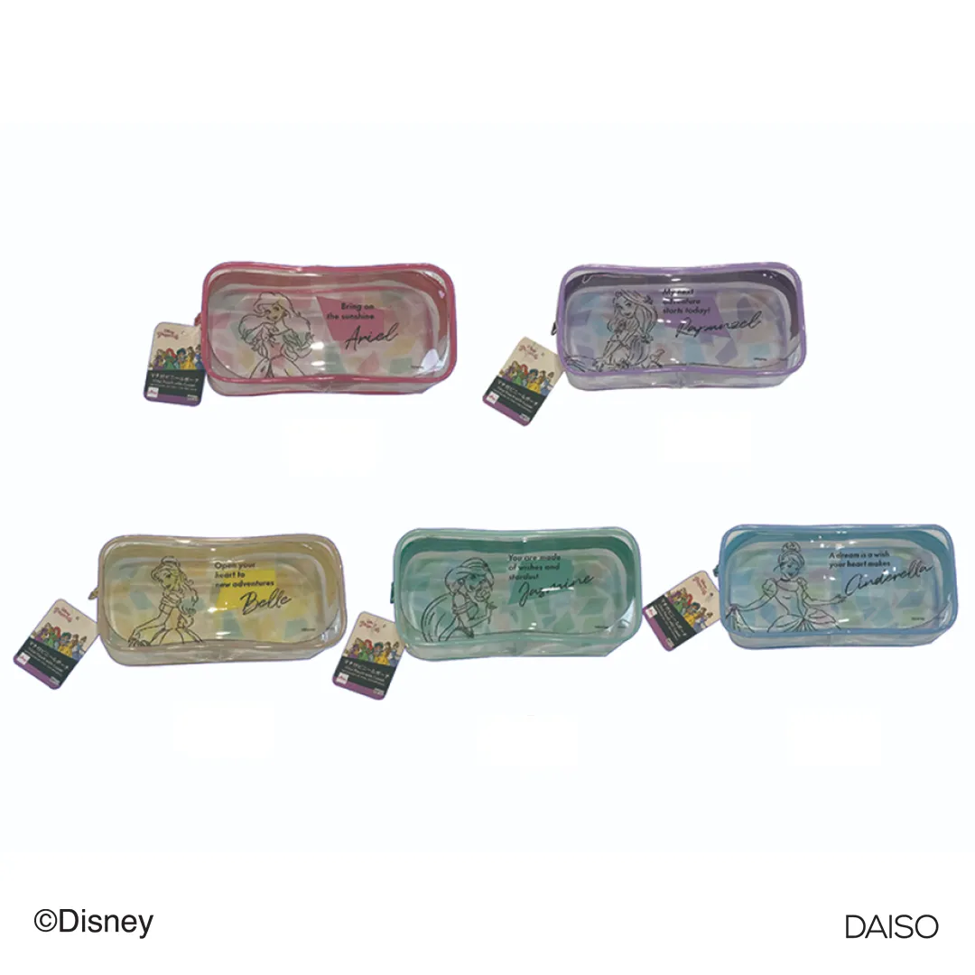 Vinyl Pouch with Gusset Horizontal Disney Princess