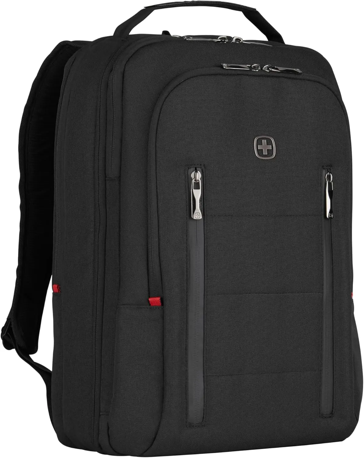 Wenger City Traveler Carry-On Laptop Backpack 40.64 cm 16 Inch with 12 Inch Tablet Pocket Black